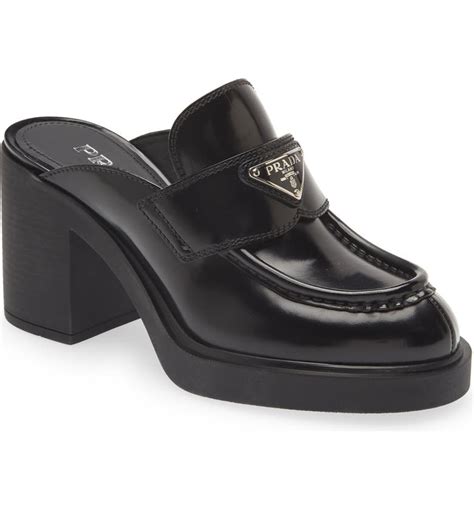 prada loafer mule|prada buckle loafer ladies.